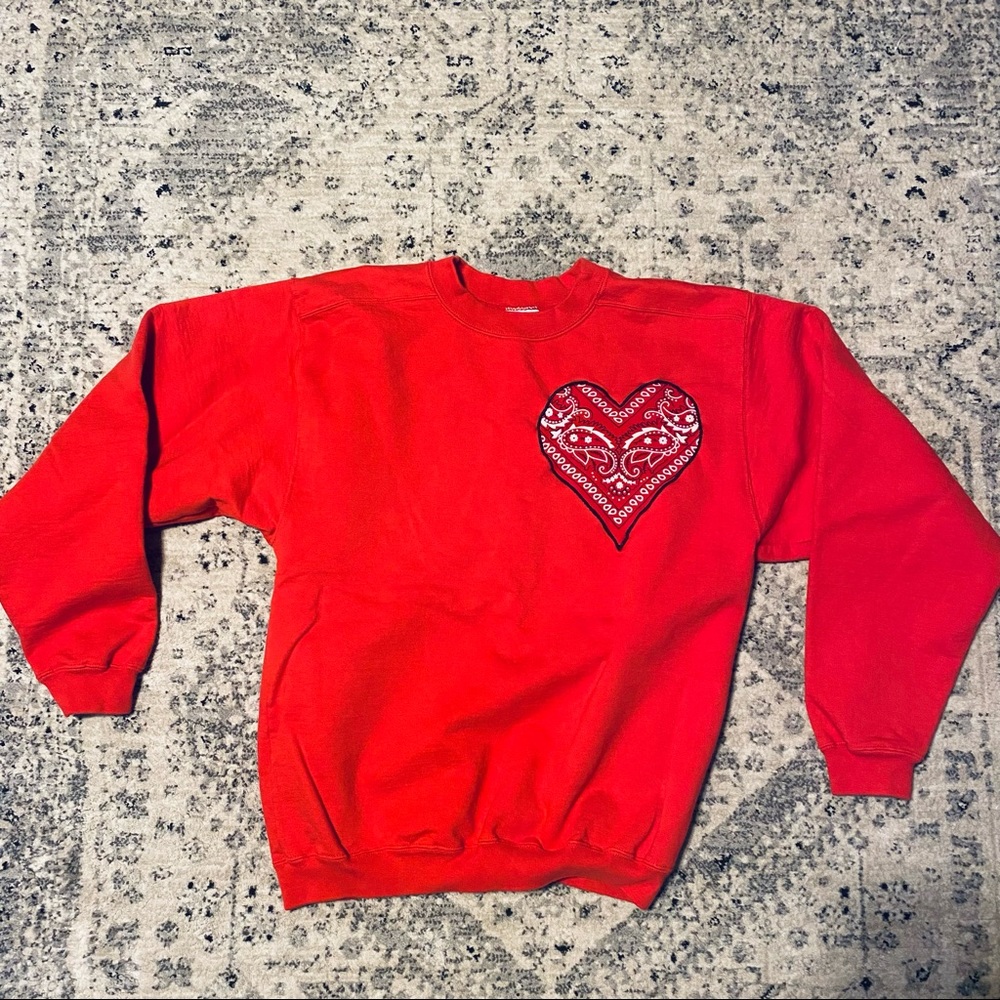 Bandanna Heart Hoodie